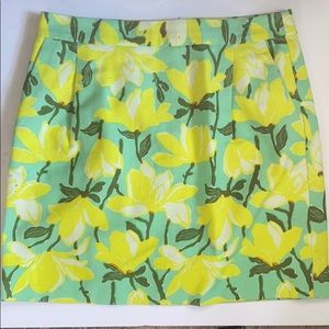 JCrew Floral skirt